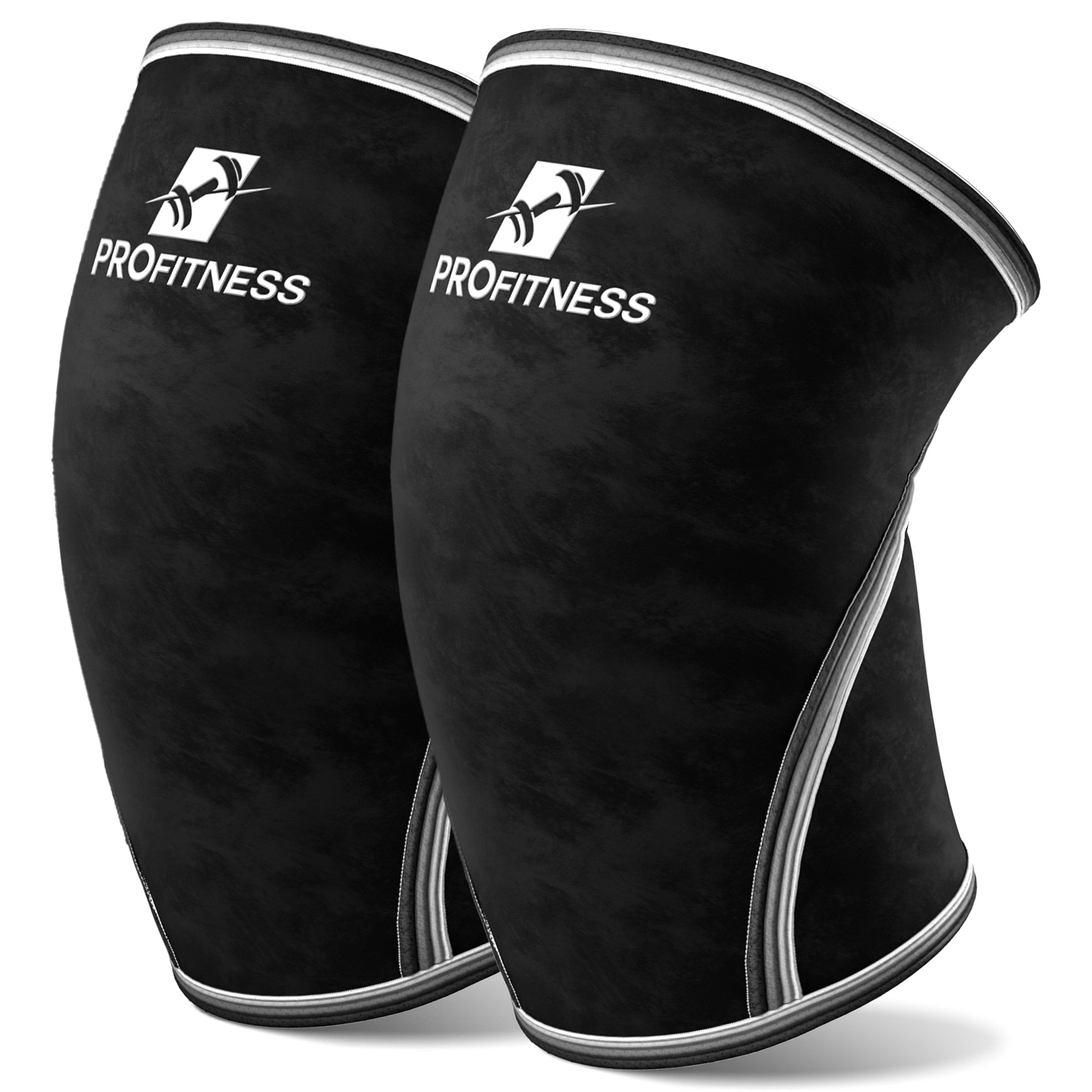 Black leather weightlifting belt with 'PROfitness' logo in front.